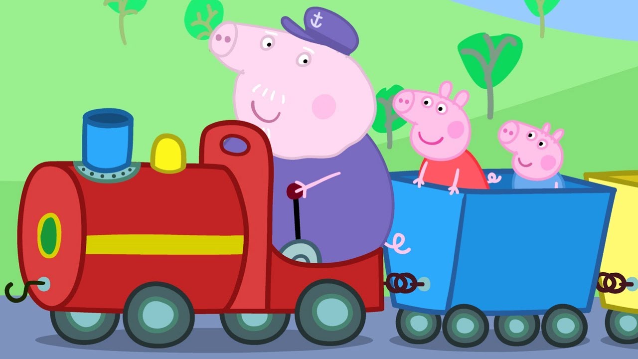 Peppa Pig Português Brasil | O Trenzinho do Vovô | HD | Desenhos Animados