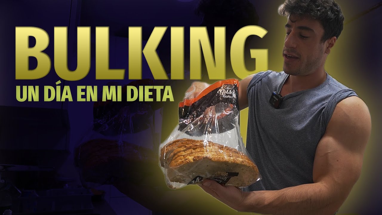 Un DÍA en MI DIETA de VOLUMEN 🦍 **NO CUENTO CALORÍAS**