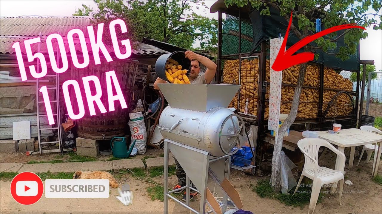 Cea mai Eficienta Batoza pentru Porumb !