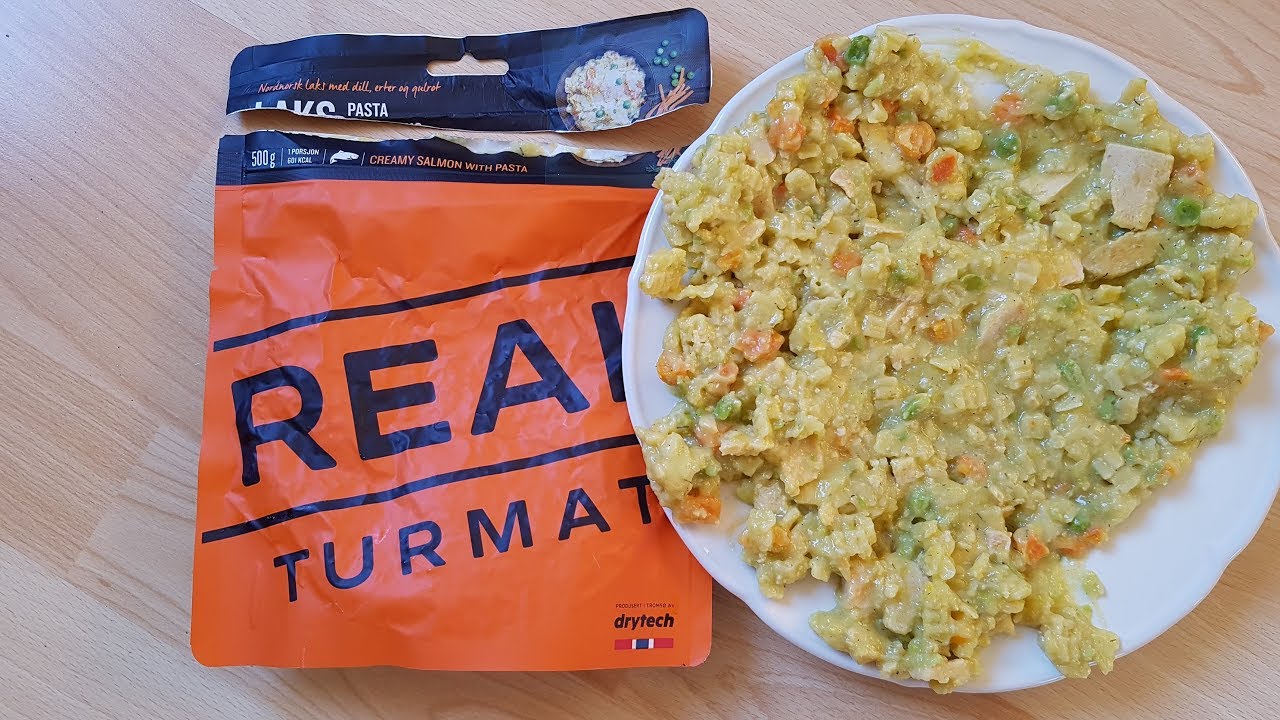 Drytech Freeze-Dried Creamy Salmon With Pasta