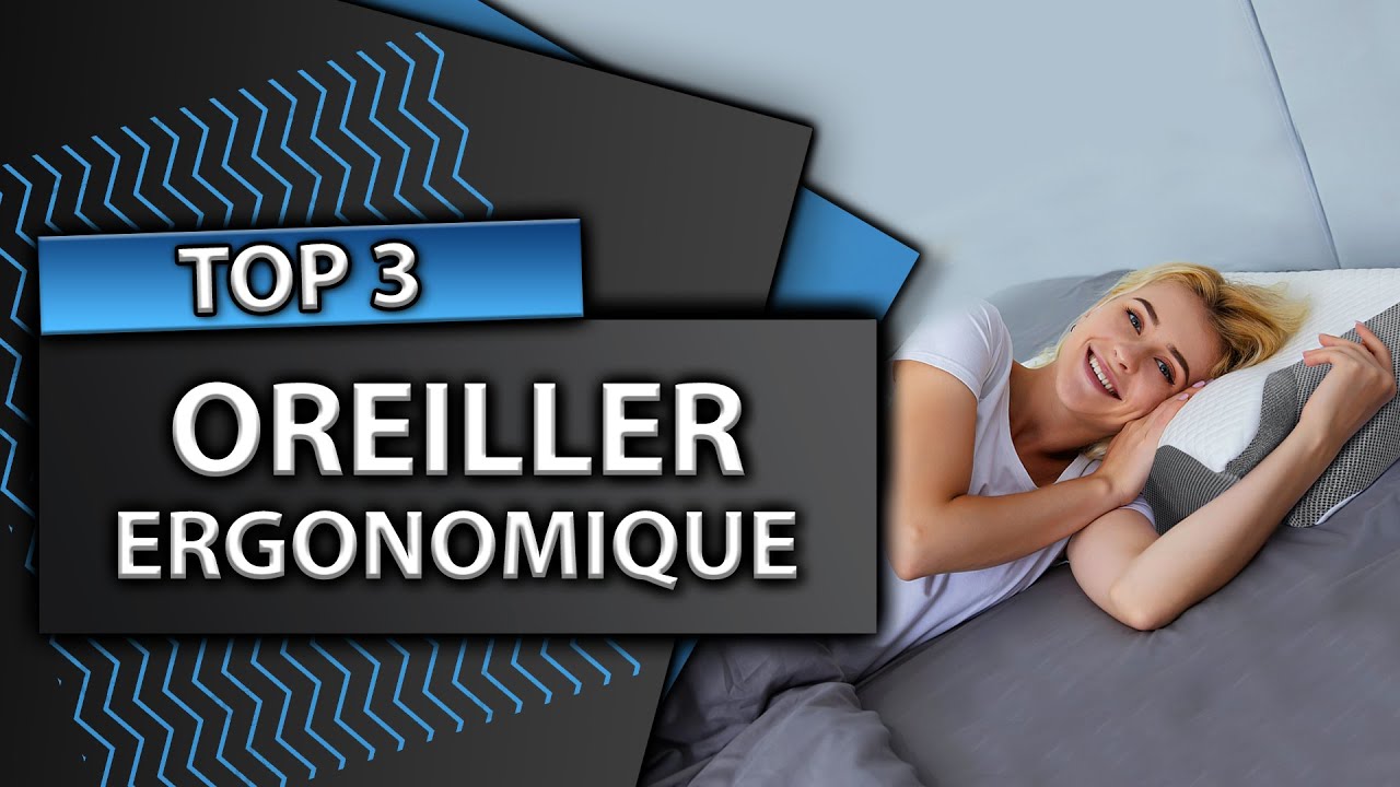TOP 3 : Meilleur Oreiller Ergonomique Cervical Pas Cher 2024