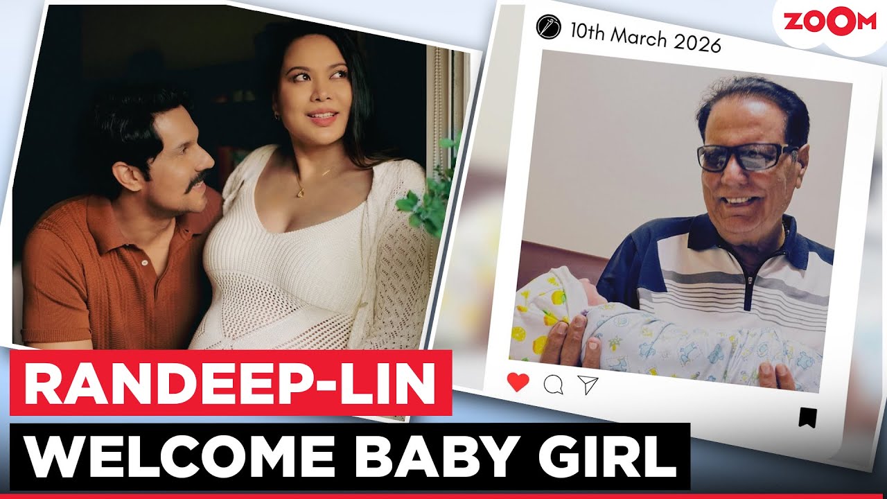 Randeep Hooda and Lin Laishram welcome BABY GIRL on his father’s birthday, share first pics