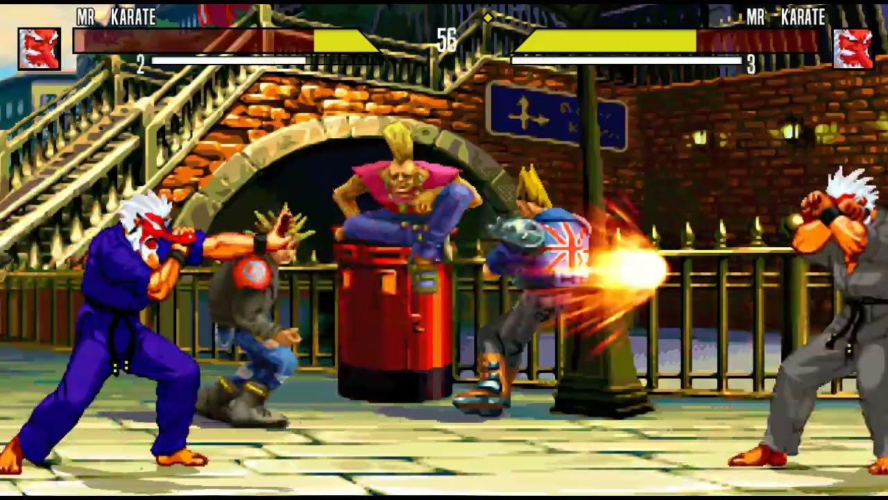 Char Hi-Res Mugen - Mr Karate (Original POTS Style)