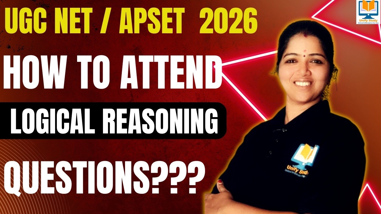 How to attend Logical Reasoning Questions UGC NET PAPER 1 |AP SET PAPER 1|ASSAM SET PAPER 1 SERIES