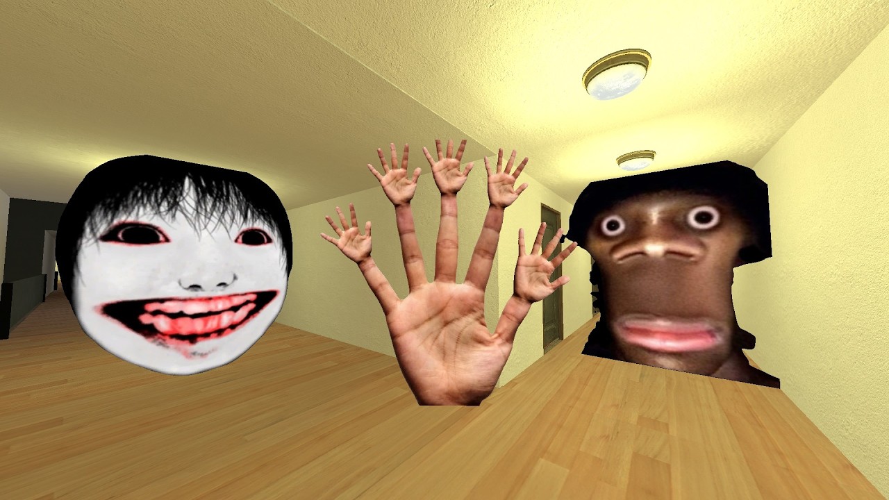 MY NAME IS HAND 3 YOSHIE AND AUUGHH IN LIMINAL HOTEL GMOD #crazymod1m #gmod #nextbot