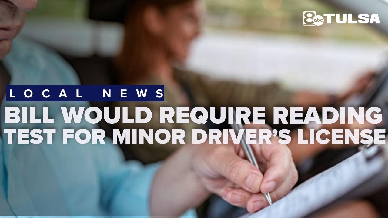 Bill would require minors to pass eighth grade reading test before getting license