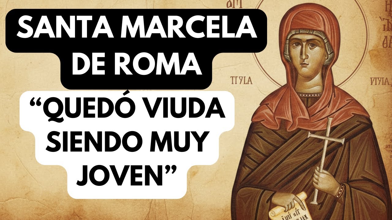 Rechazó PODER y MATRIMONIO | Maestra del Espíritu | SANTA MARCELA DE ROMA