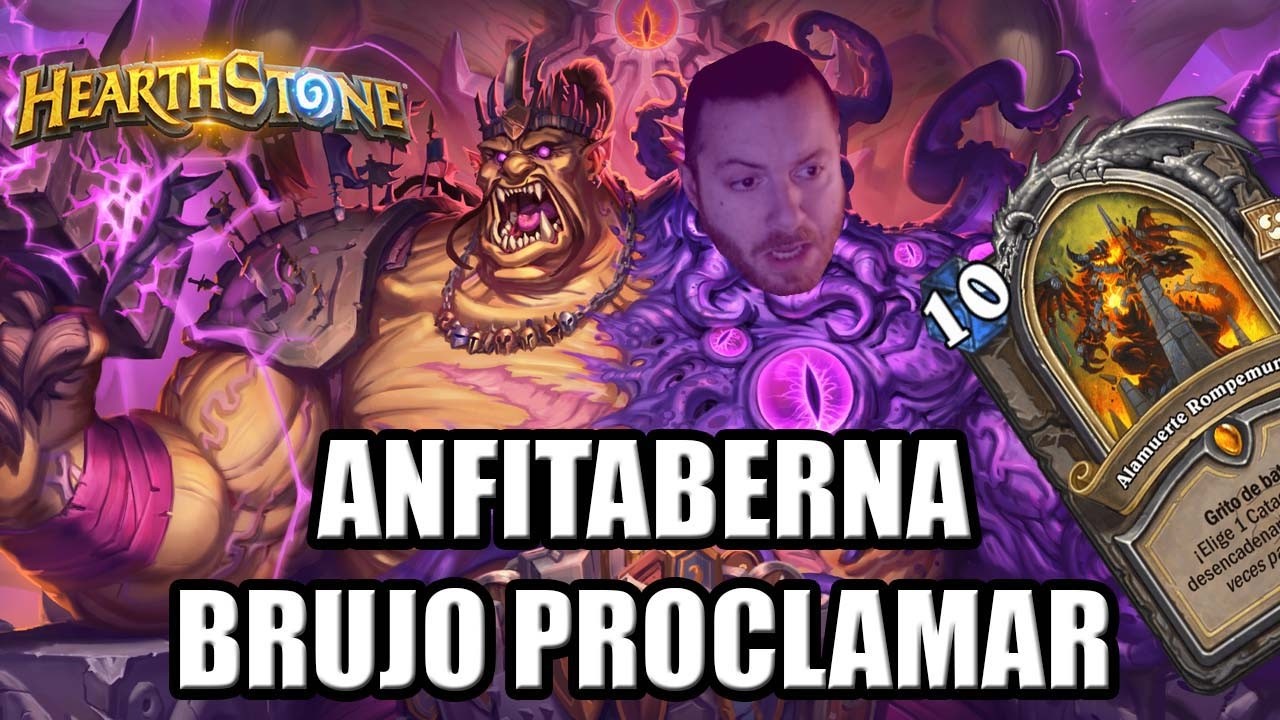 ¡Partidas Épicas! Brujo Proclamar con el gran Cho'gall en Anfitaberna | Hearthstone