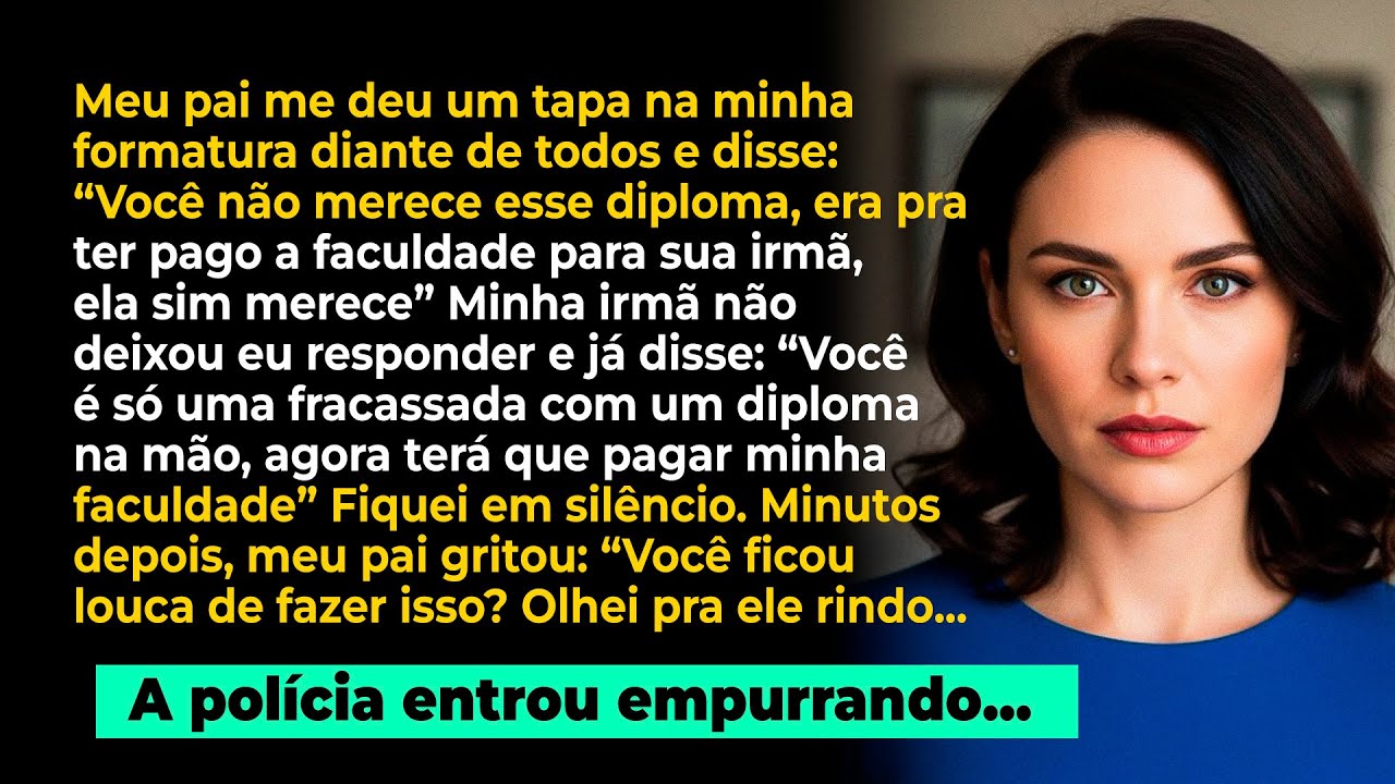 Mau pai me processou porque paguei minha faculdade: 