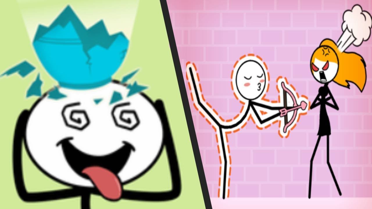 DROP THE ITEM vs THROUGH THE WALL - new Levels STICKMAN Satisfying Double Gameplay Best UPDATE ios