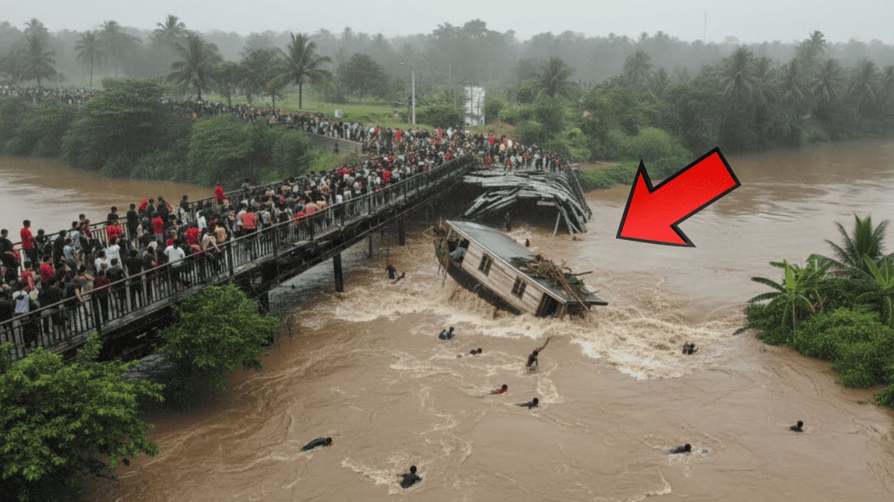 Moments Filmed Seconds Before Disaster