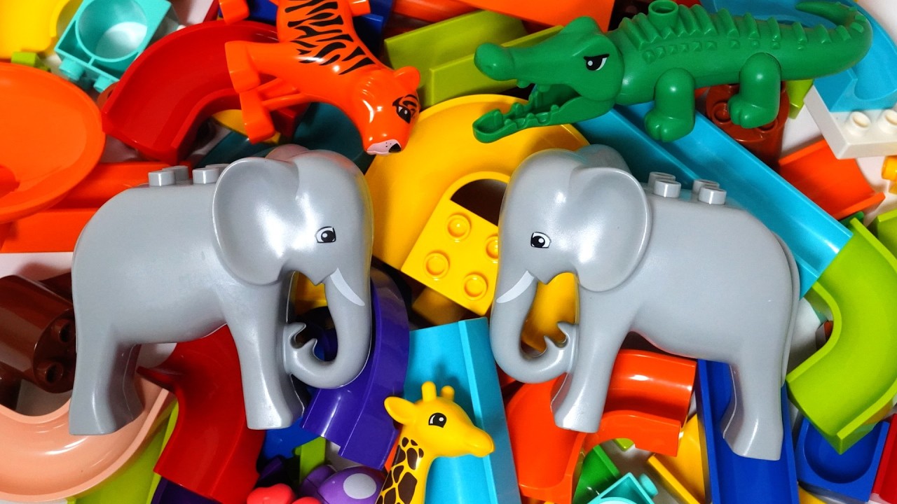 Satisfying Building Blocks So much fun! A block coaster featuring animals and dinosaurs!