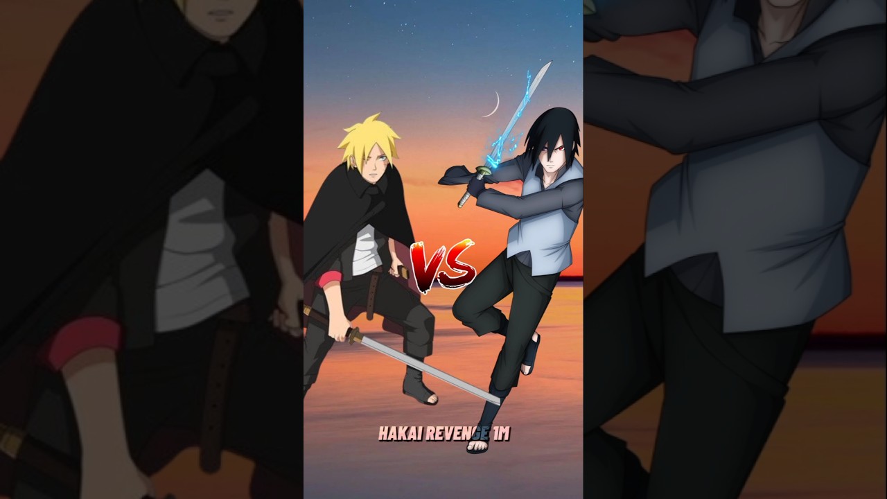 Boruto vs sasuke |Who is strongest? #sasukeuchiha #borutouzumaki #narutoshippuden #anime