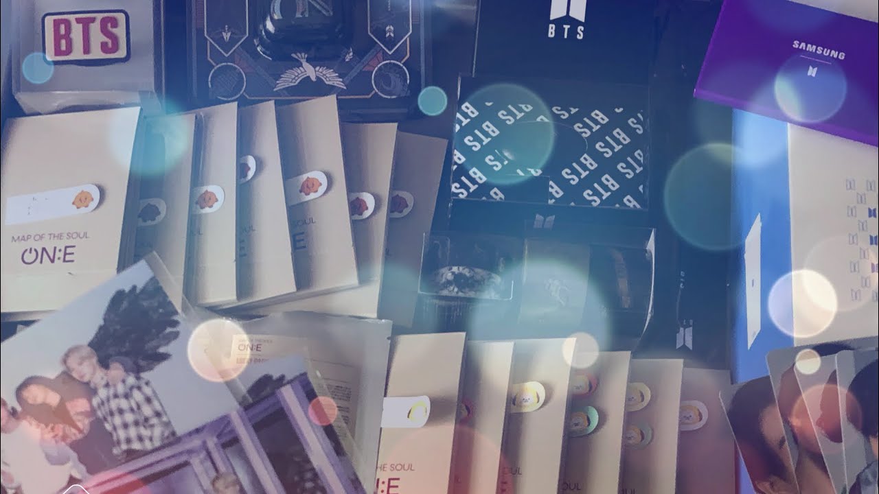 [UNBOXING] BTS POP-UP MERCH | MOTS ON:E MERCH | PCS