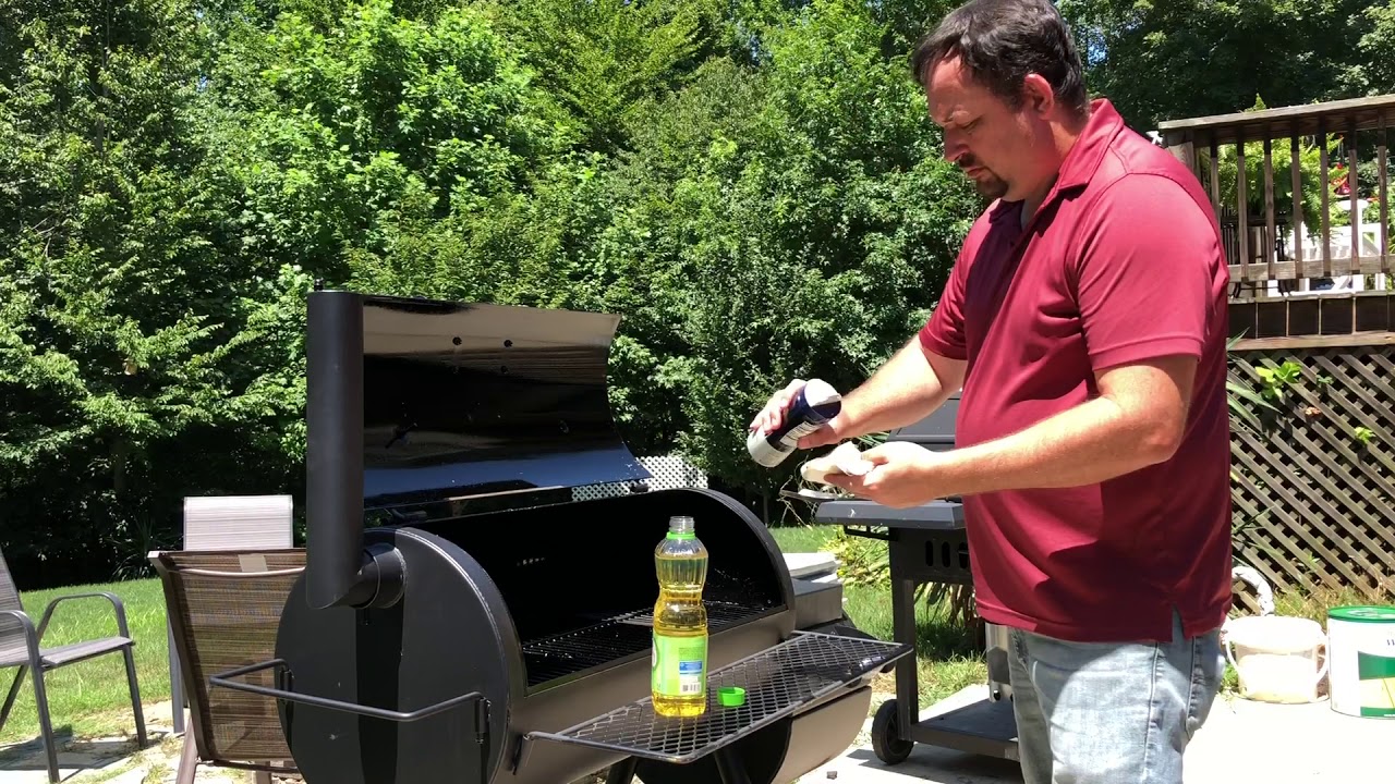 Season Oklahoma Joe’s Highland Offset Smoker