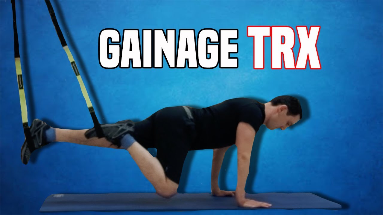 SÉANCE DE GAINAGE ABDOMINAUX AVEC SANGLES DE SUSPENSION (TRX)