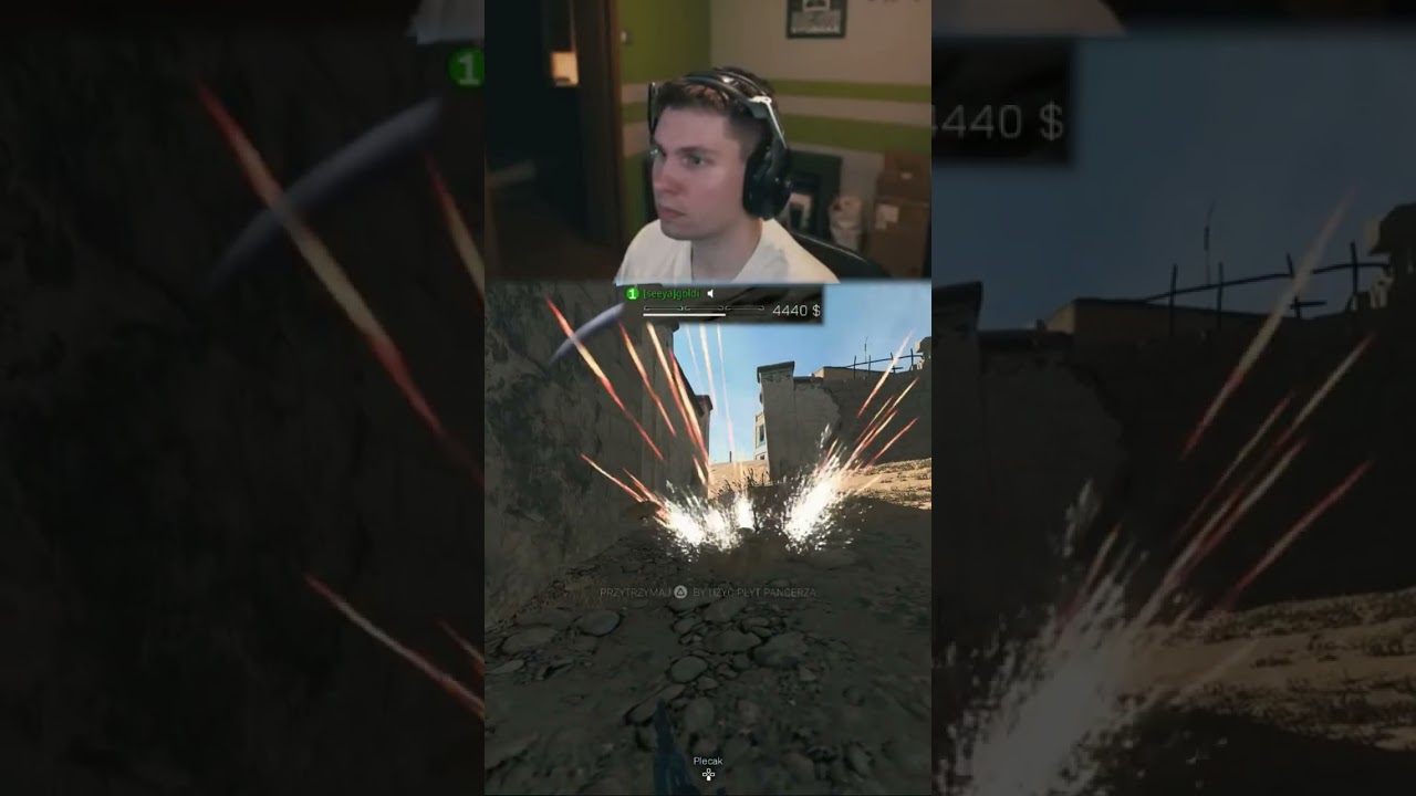 NIEMIEC PŁAKAŁ JAK WRACAŁ DO LOBBY w WARZONE 2 #shorts