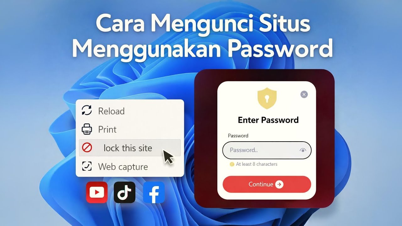 Cara Mengunci Situs dengan Password di Windows 11 Terbaru 2026