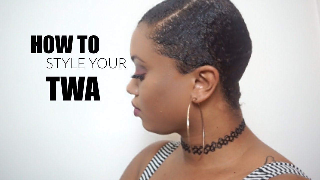 Natural Hair | Slick Down on TWA
