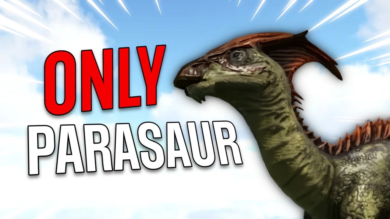 ARK But I Replaced EVERY DINO with a PARASAUR...