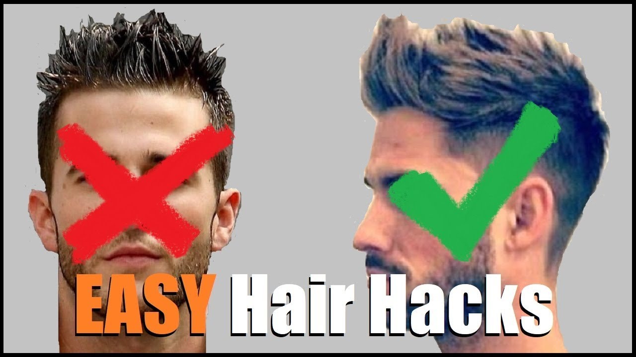 5 EASY Hair Hacks EVERY GUY SHOULD TRY!