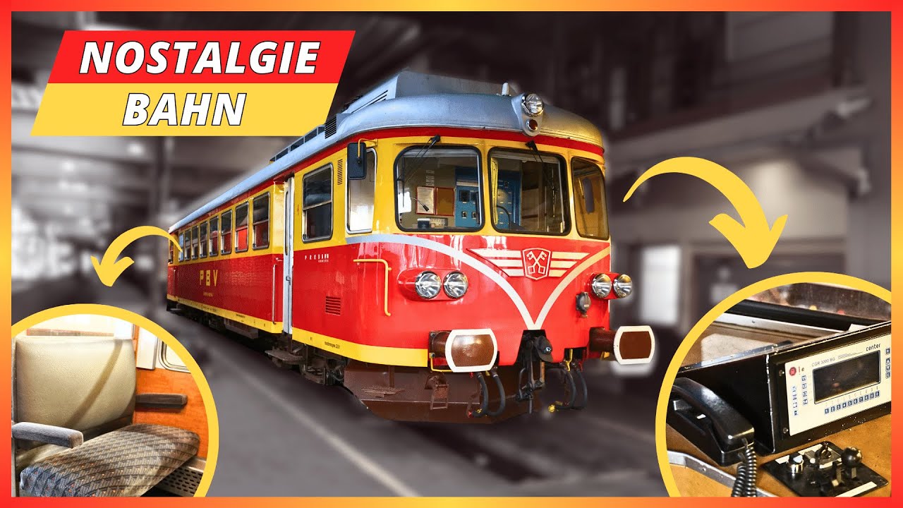 Montafonerbahn Triebwagen ET 10.104 - Ein historisches Schienenfahrzeug #nostalgiebahn