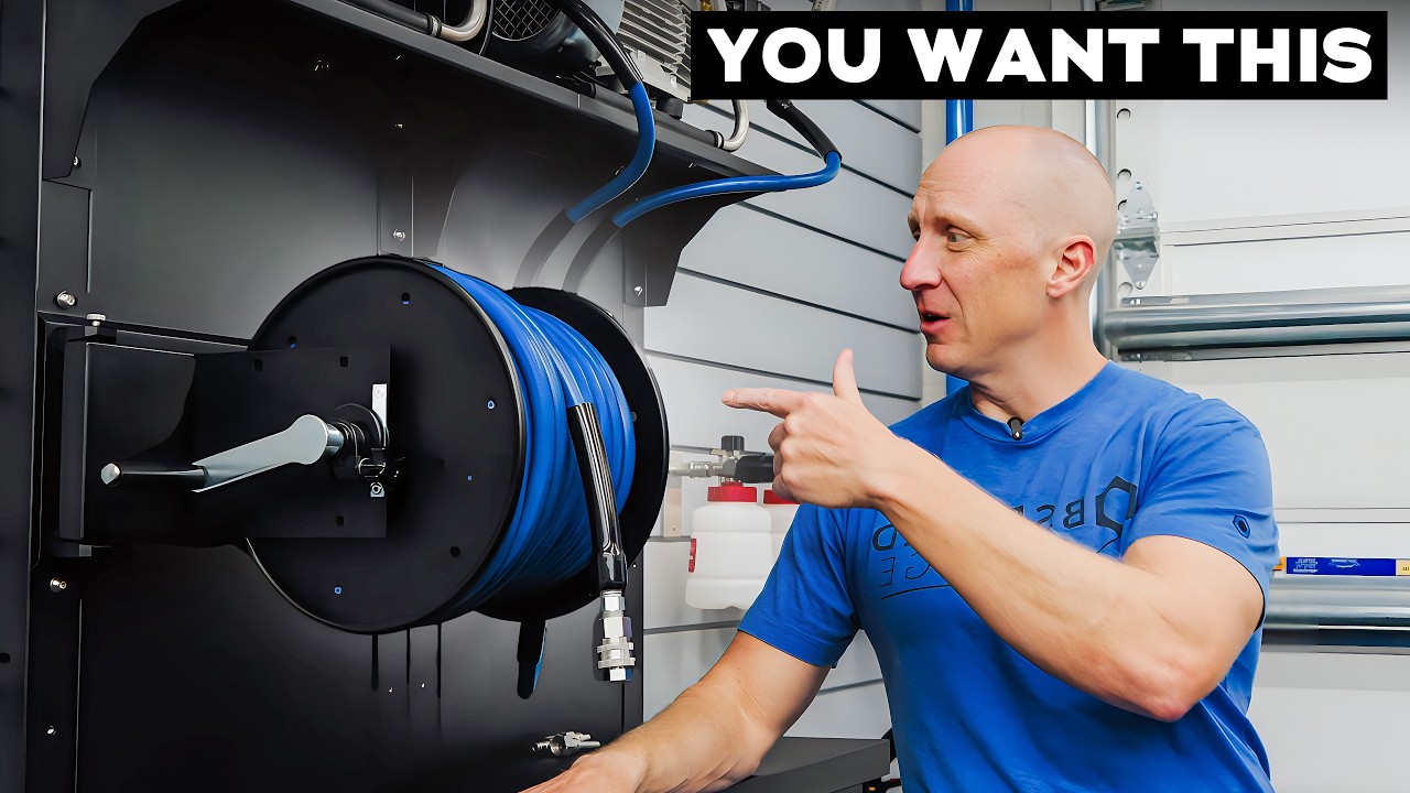 Here's Why You Need a Hose Reel In Your Garage