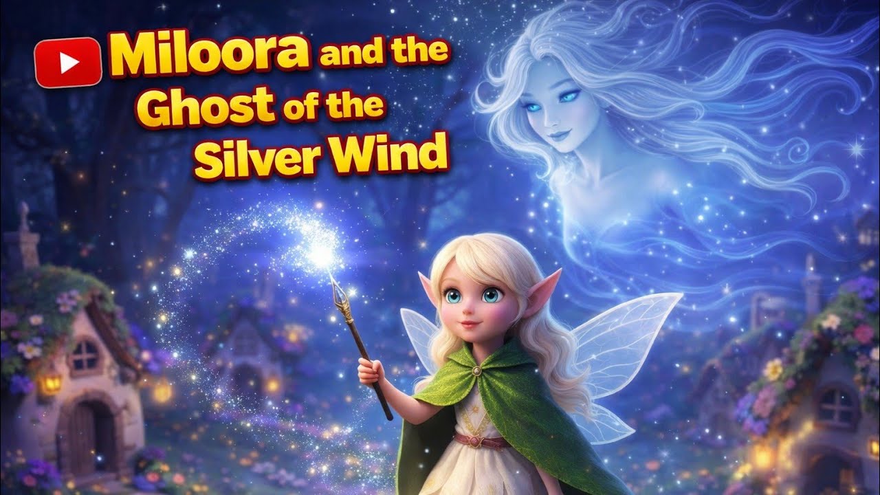 Miloora and the Ghost of the Silver Wind 🌿✨ | Fantasy Bedtime Story for Kids