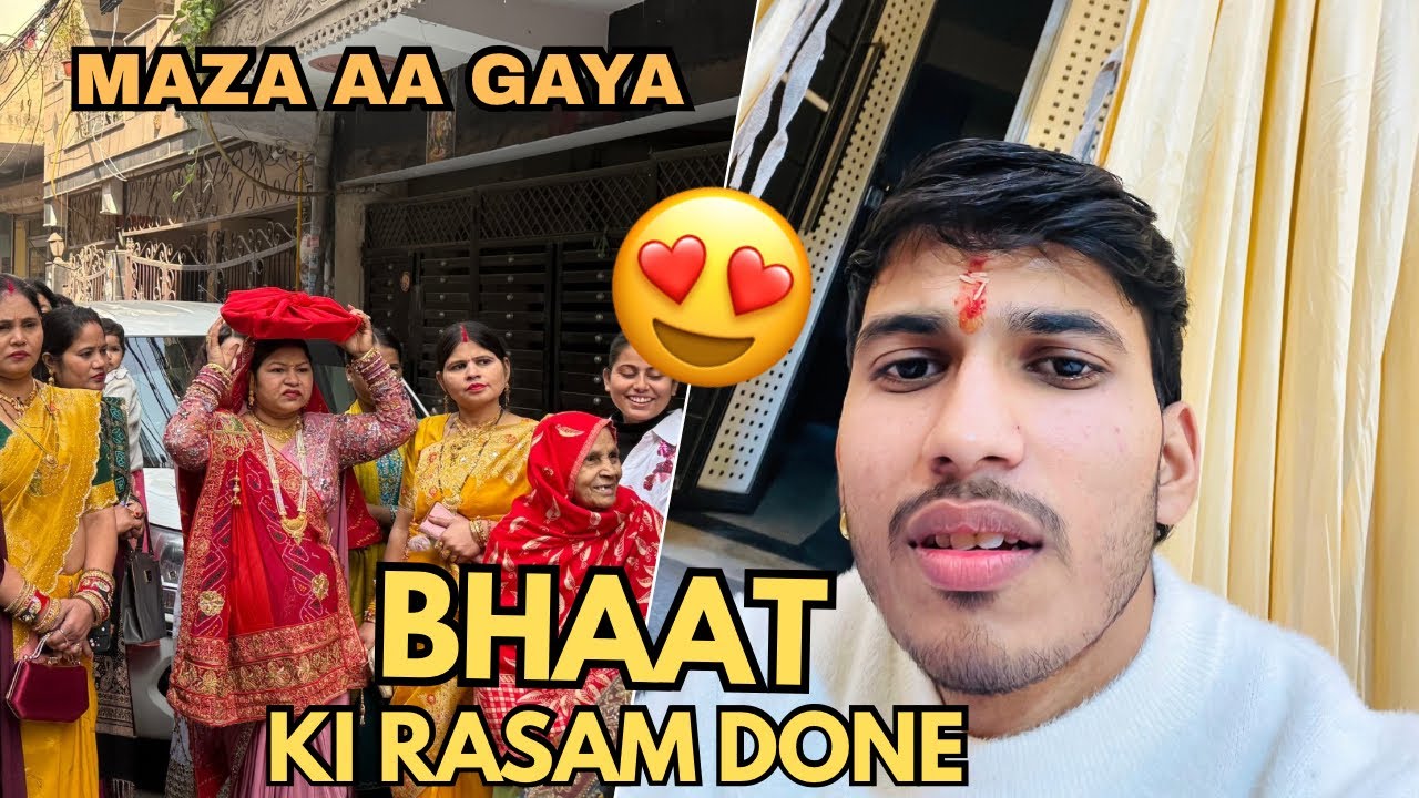 Bhaat Rasam Done ❤️ Sabne Bhot Enjoy Kara 😍