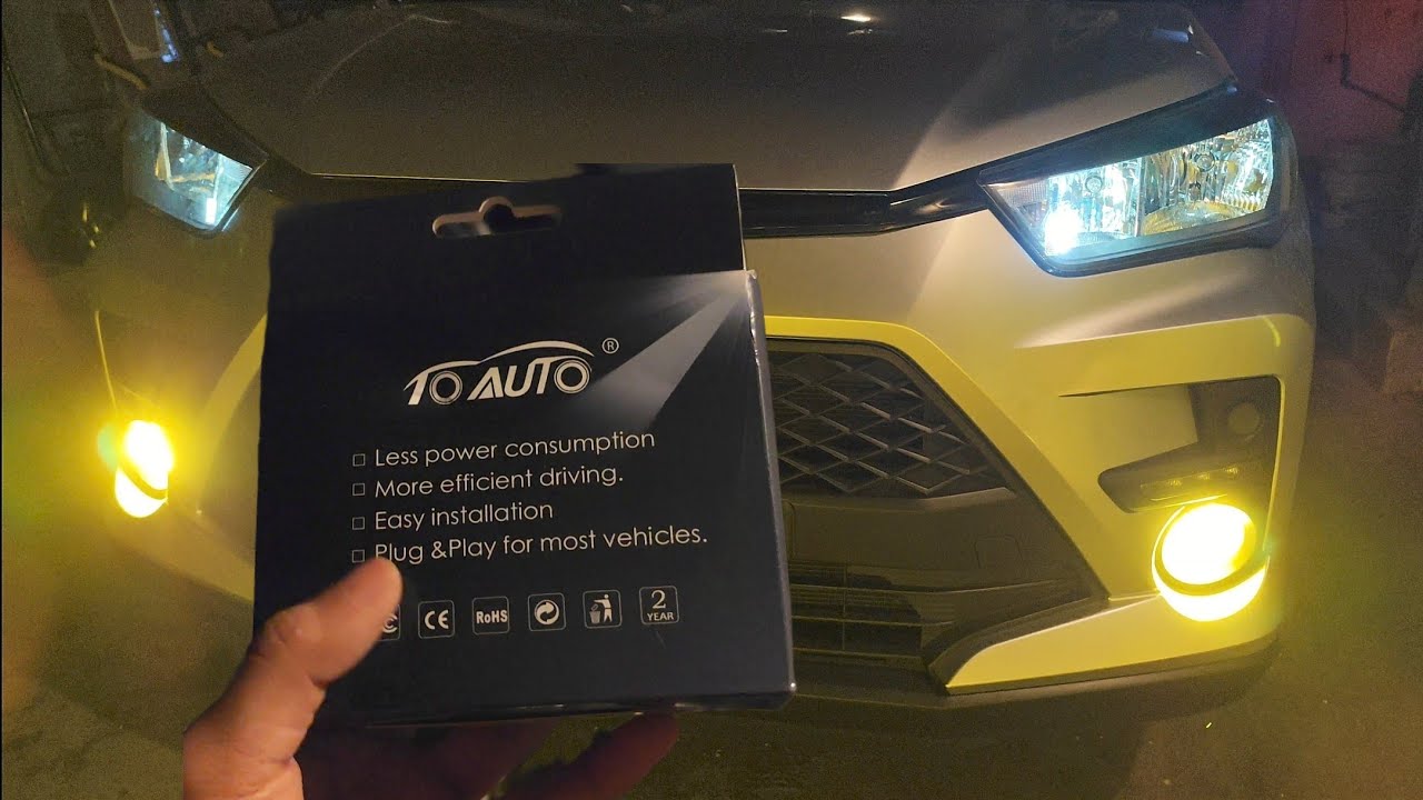 Unboxing and installing LED Fog Light by ToAuto  on my Toyota Raize