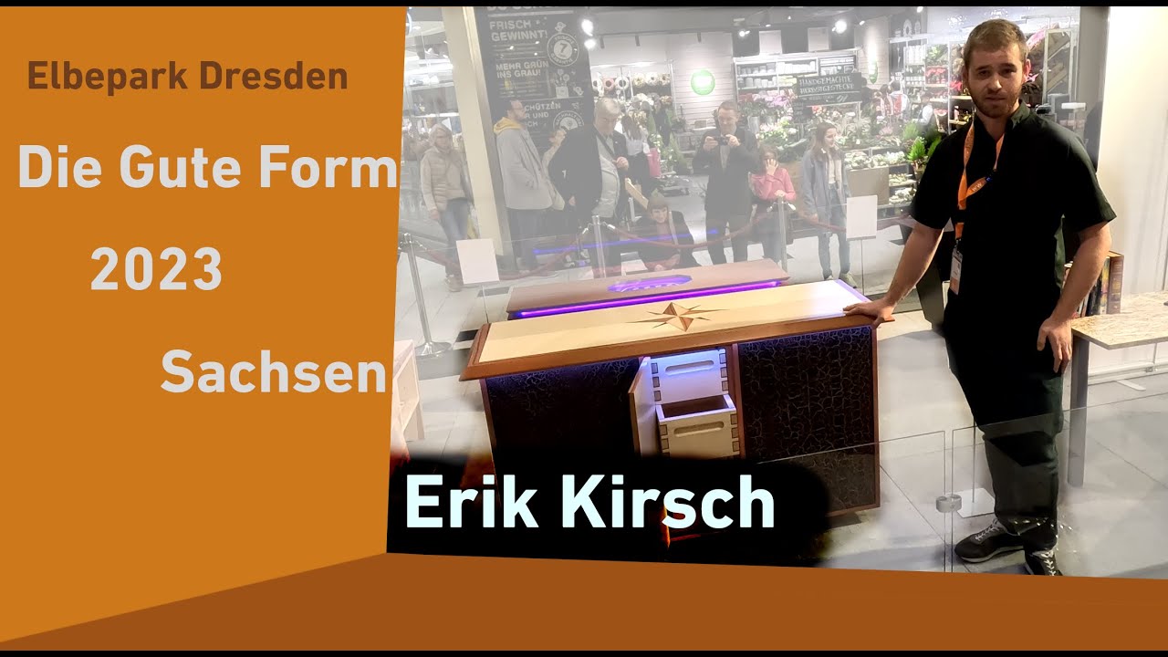 Gesellenstück Erik Kirsch / Kommode Ahorn und Tineo - Die Gute Form 2023