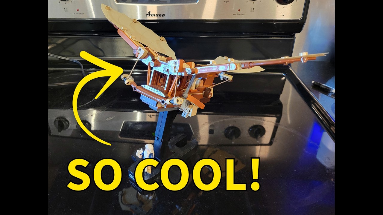 Review: LEGO Icons Leonardo da Vinci's Flying Machine