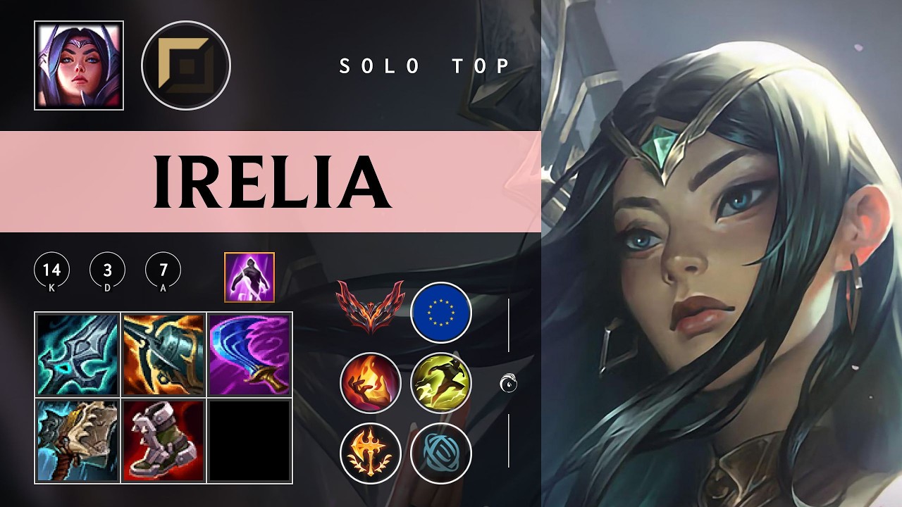 Irelia Top vs Cho'Gath - EUW Grandmaster Patch 26.04