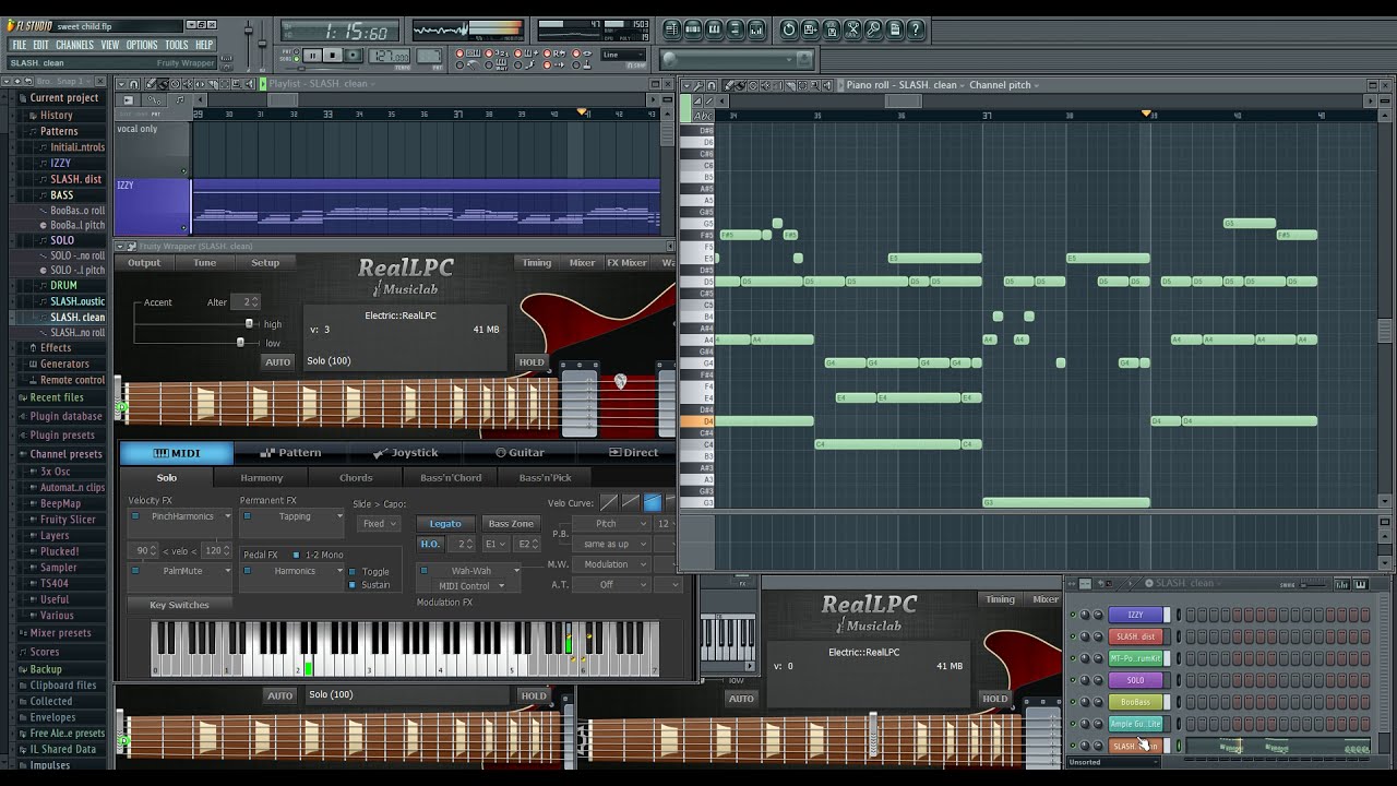 Guns N' Roses - Sweet Child O' Mine (FL Studio Cover)