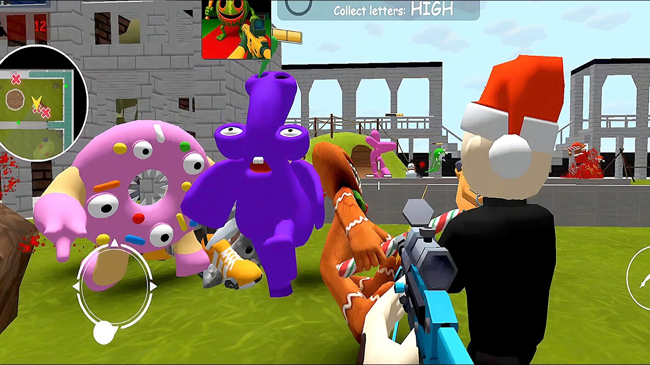 Alphabet Shooter Survival FPS- Gameplay Walkthrough Part 54 (iOS Android)