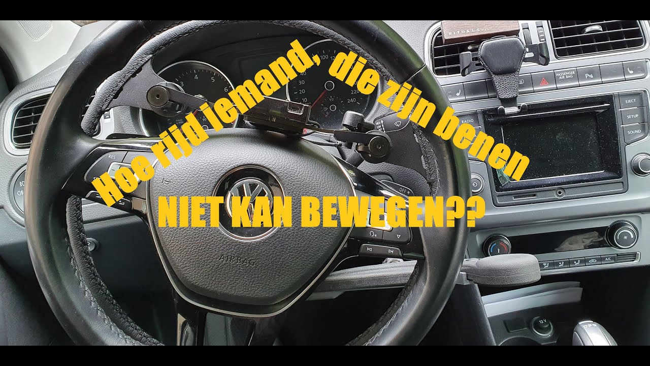 Car transfer and how do i drive as a paraplegic. Hoe rijd ik auto.