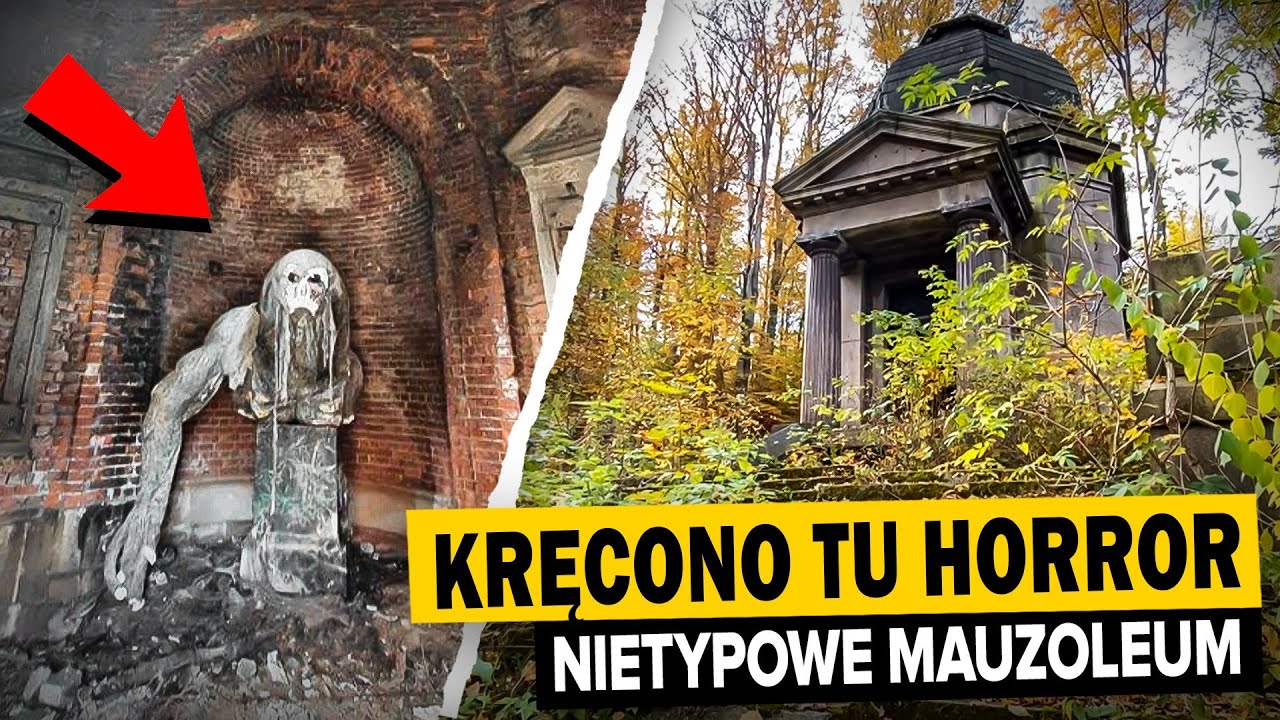 Kręcono tu horror, nietypowe mauzoleum Emila Beckera - URBEX