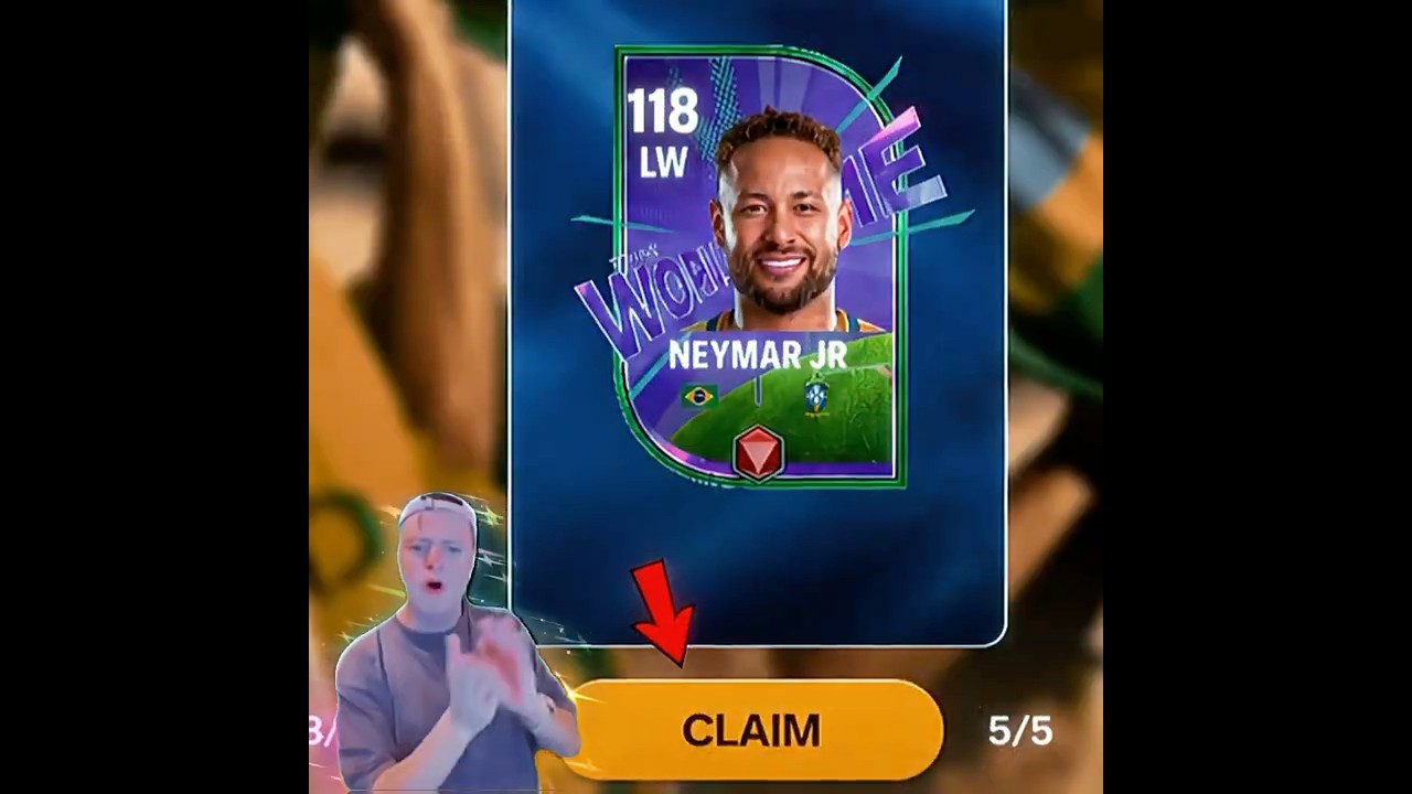 Free Neymar's Card Is Definitely Worthy🤩🇧🇷 | EA FC MOBILE