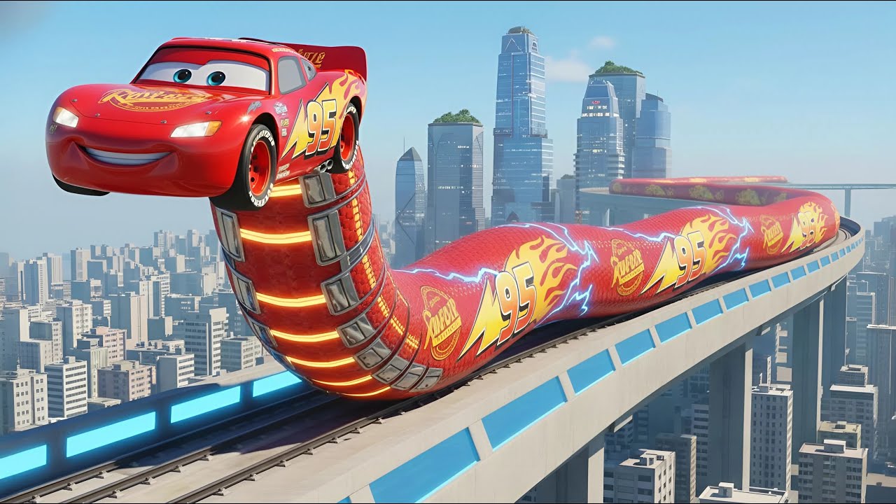 🐍 The Evolution of the Kitten & Snake McQueen Duo (2025) — From Start to Legend!  | Red Monster