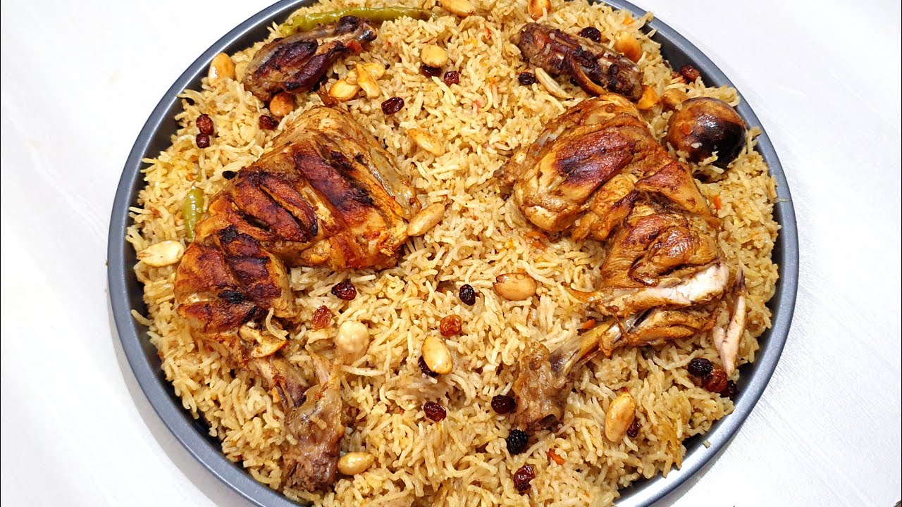 அரேபியன் கப்ஸா ரைஸ் | Chicken Kabsa Recipe in Tamil