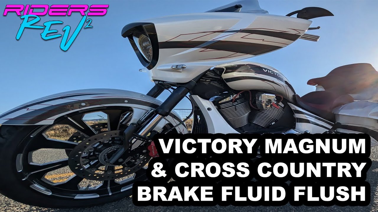 Victory Magnum X1 / Victory Cross Country Brake Fluid Flush