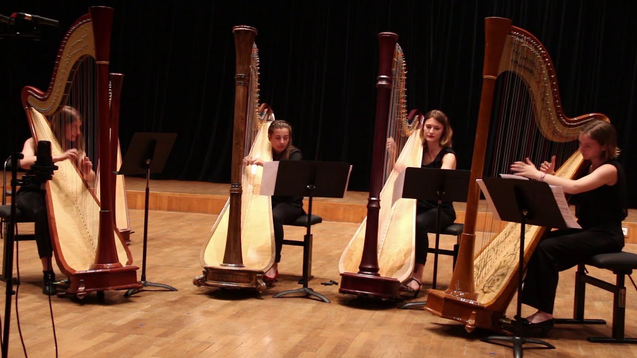 Medley musiques de films - quatuor de harpes