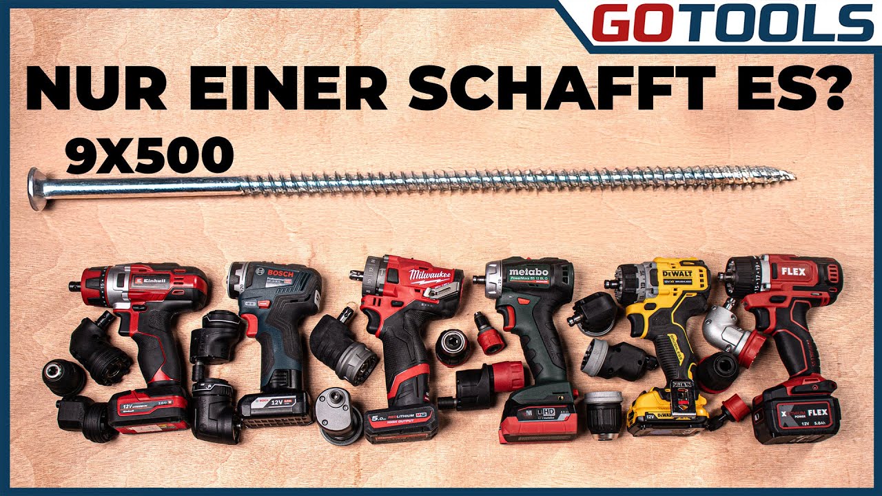 Flex im Härtetest: Der stärkste 12V Schrauber mit Wechselaufsatz?