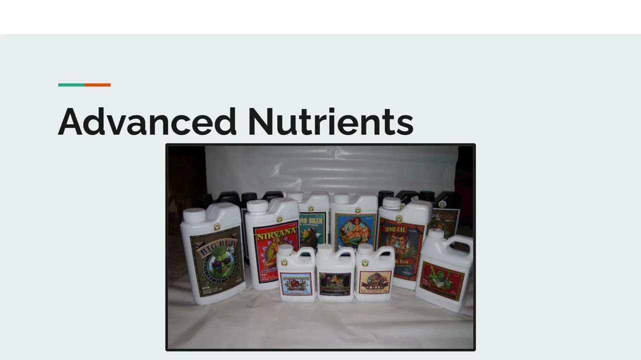 Advanced Nutrients - Complete Nutrient Line Explained