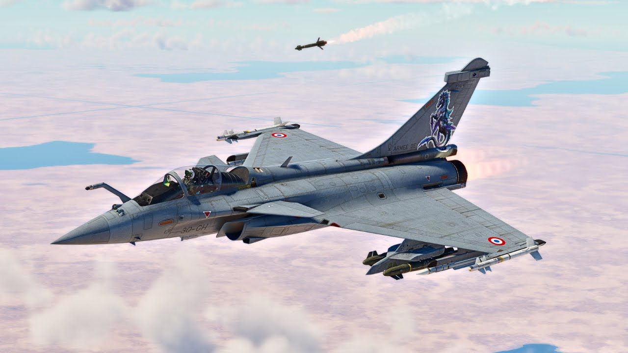 💀Rafale C F3– Air Strikes || Close Air Support in Ground Battle (War Thunder)