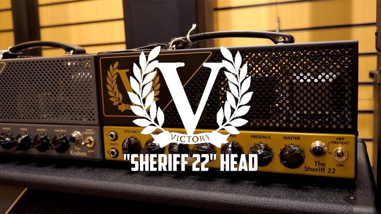 VICTORY Amps Sheriff 22 Head | Paired with a Fender American Pro