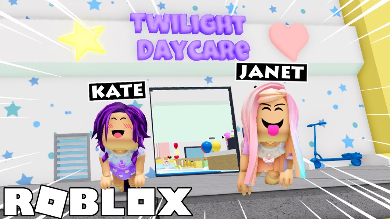 Baby Janet & Baby Kate Escape Twilight Daycare! | Roblox Roleplay 🍼