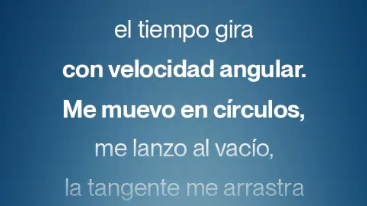 Velocidad Angular