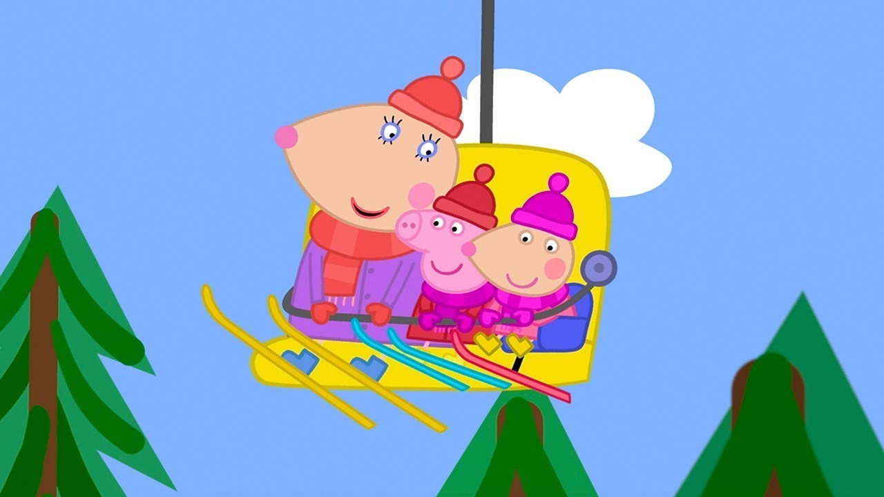Peppa's Snowy Ski Adventure ❄️ | Peppa Pig Full Episodes
