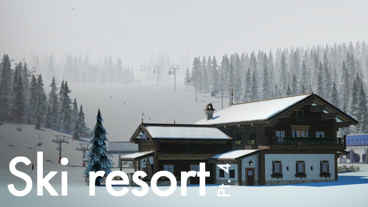 Planet Coaster Ski Resort (Part 4) - Après-ski Bar